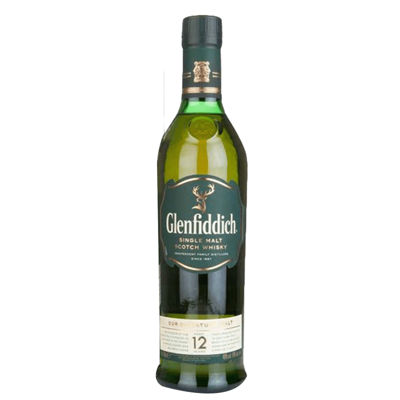 Glenfiddich 12 Years - 700ml Red & White
