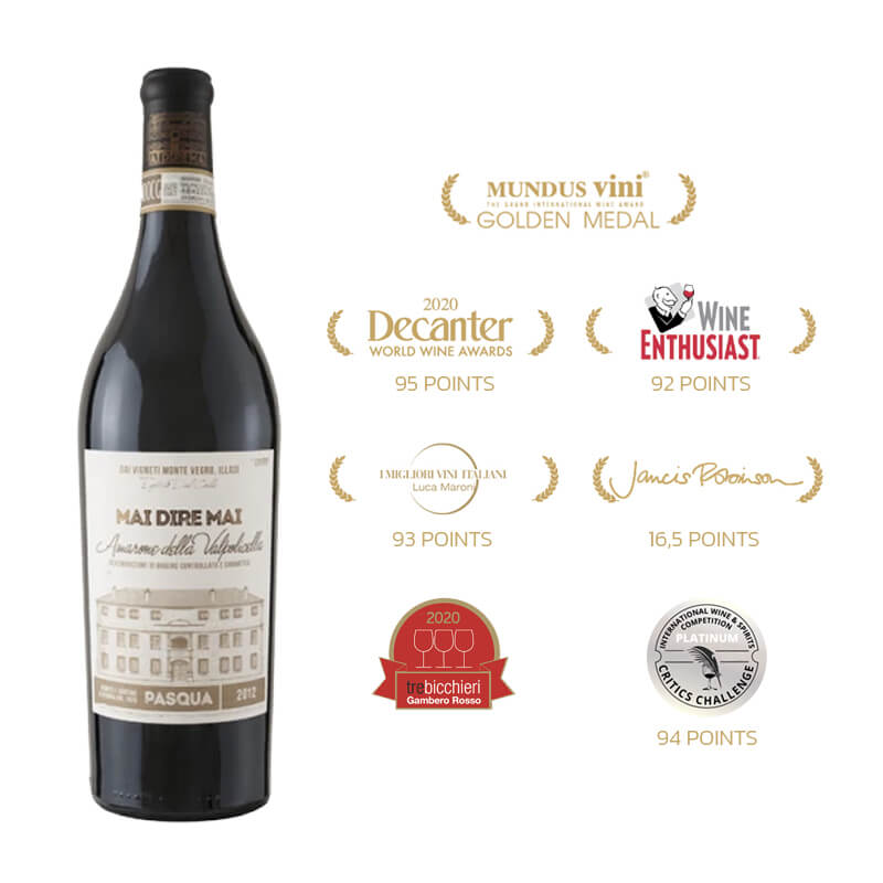 Pasqua - Mai Dire Mai Amarone della Valpolicella DOCG Pasqua Pasqua - Mai Dire Mai Amarone della Valpolicella DOCG Pasqua