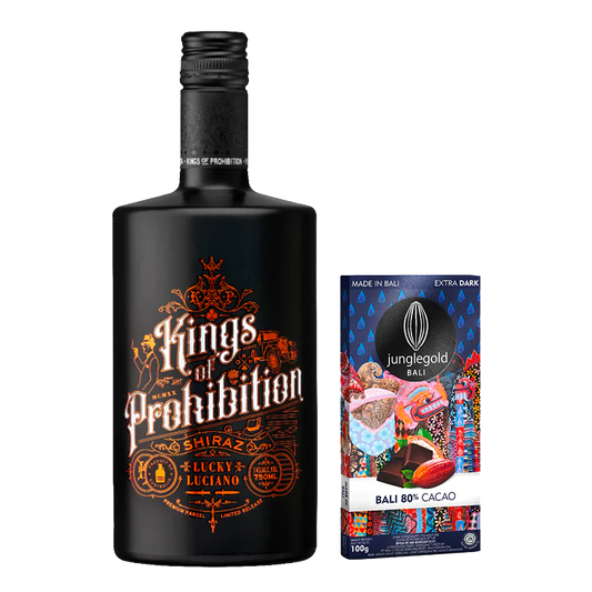 Kings Of Prohibition Shiraz + Free Bali 80% Cacao