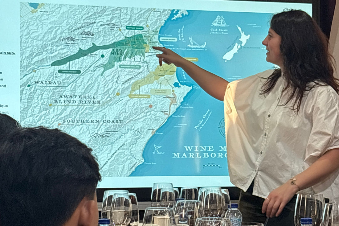 Tasting Clos Henri with Lara Campbell