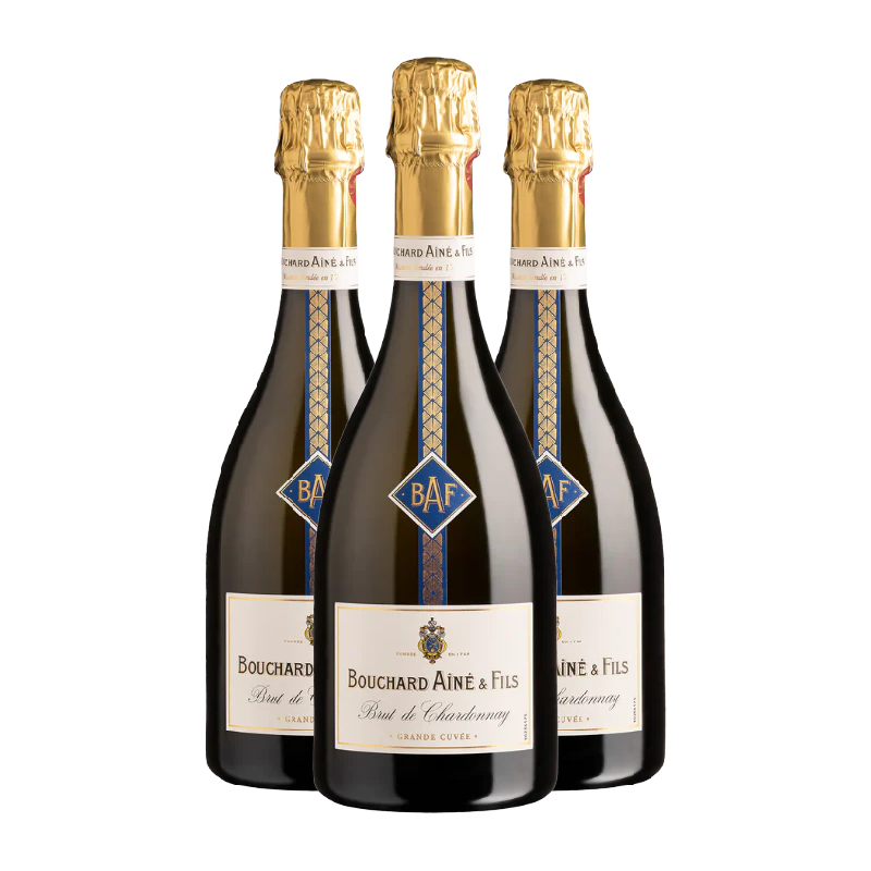 Grande Cuvée Brut de Chardonnay – Bouchard Aîné & Fils 3-Pack