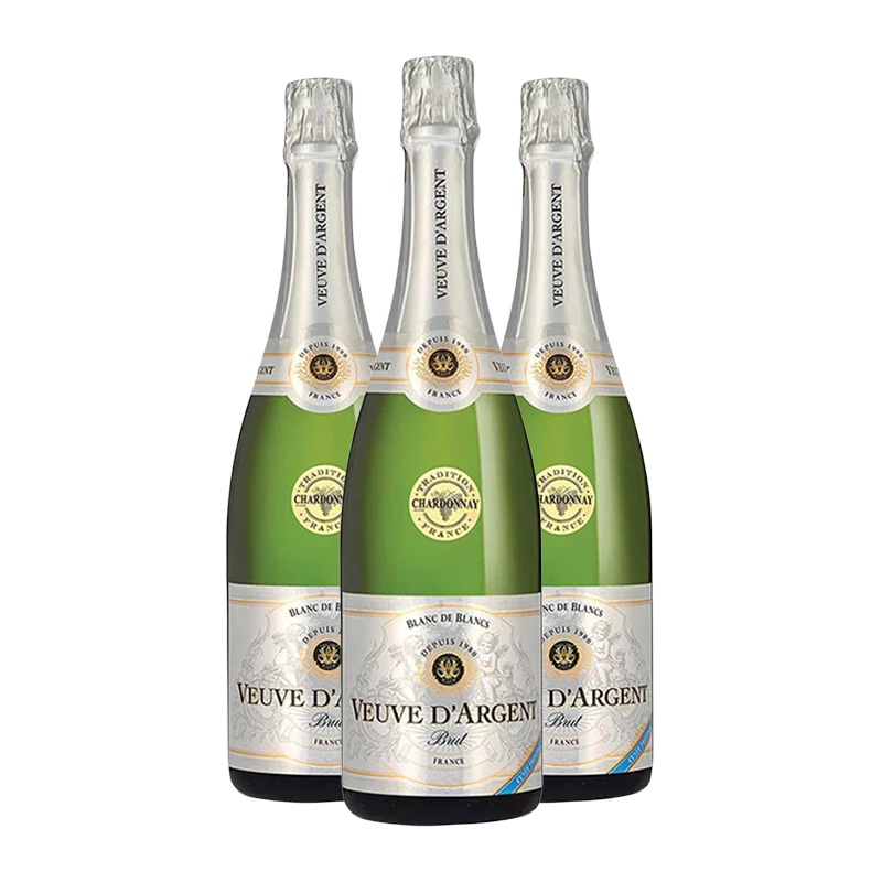 Veuve d'Argent Blanc de Blanc 3-Pack