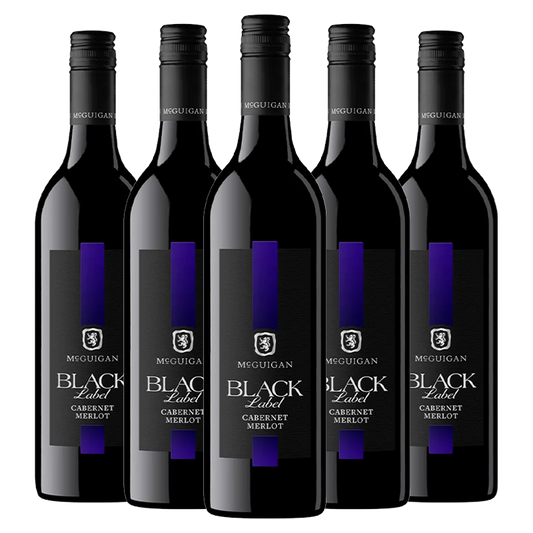 Bundle of 5: McGuigan Black Label - Cabernet Merlot