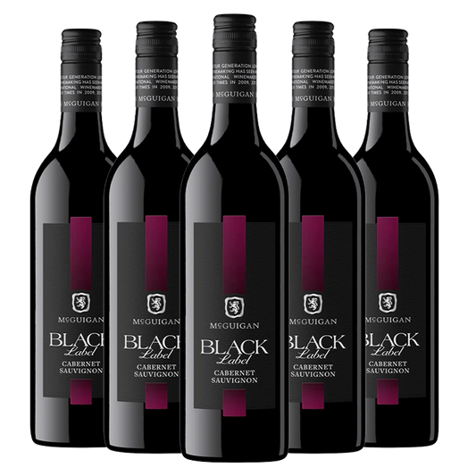 Bundle of 5: McGuigan Black Label - Cabernet Sauvignon