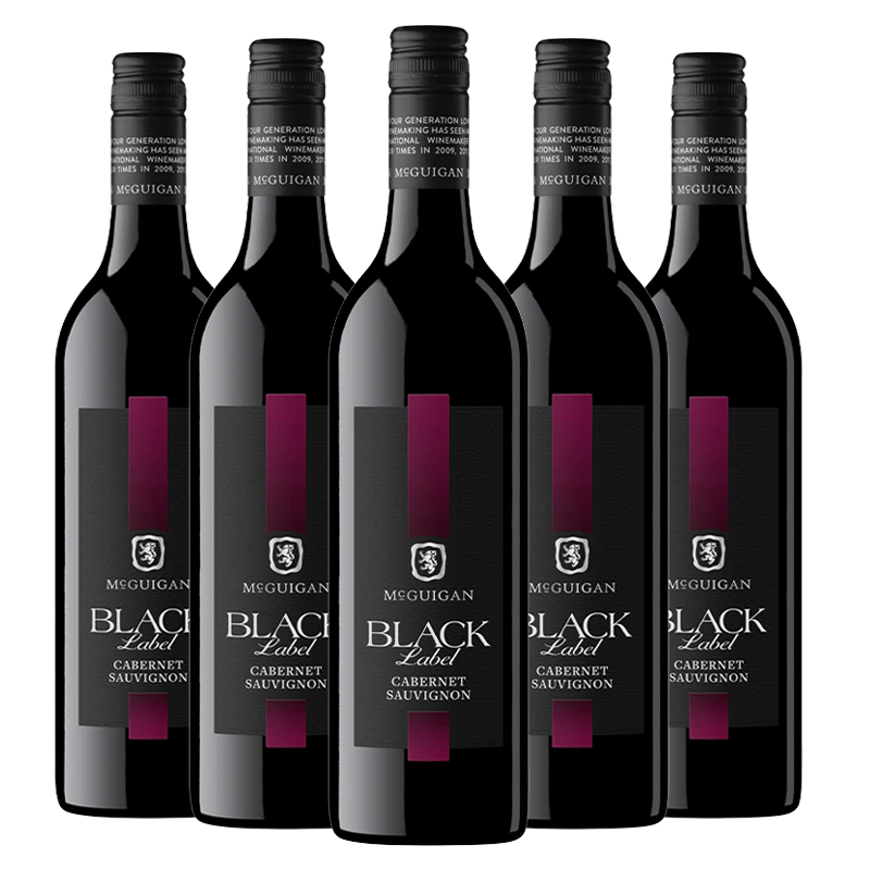 McGuigan Black Label - Cabernet Sauvignon 5-Pack