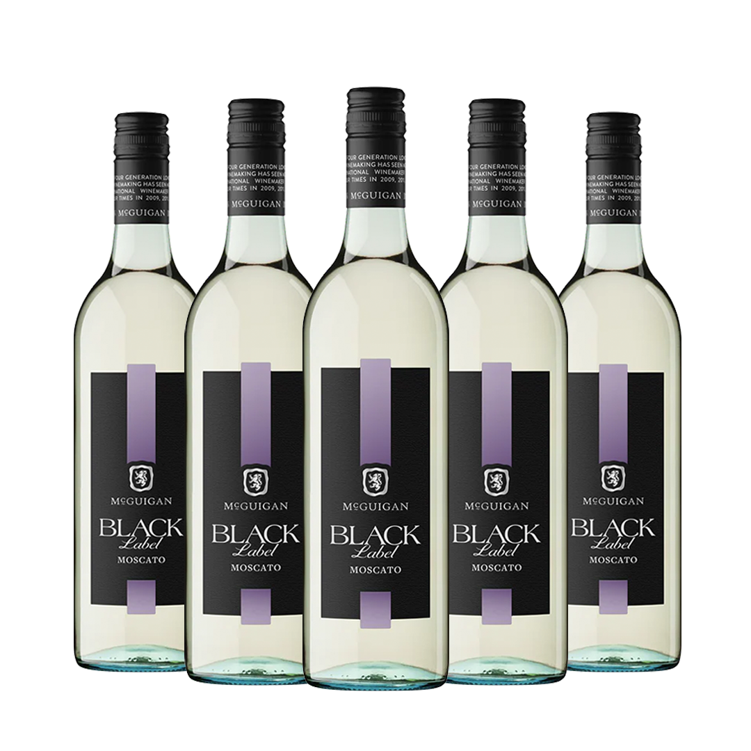 Bundle of 5: Black Label - Moscato