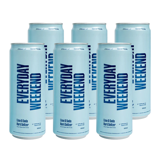 Everyday Weekend - Lime & Soda (6 pack)