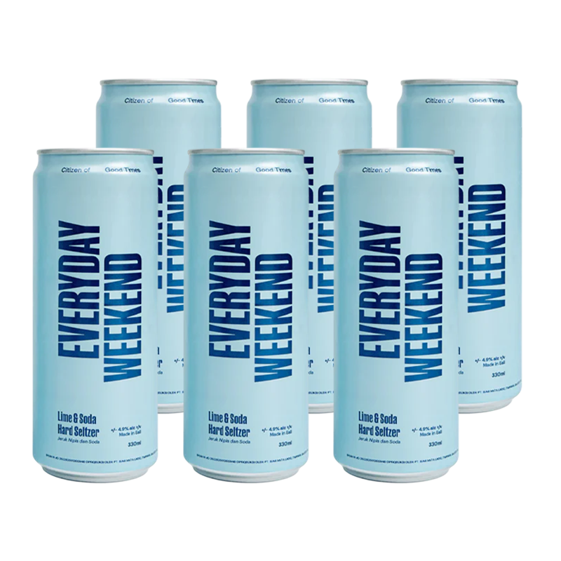 Everyday Weekend - Lime & Soda (6 pack)
