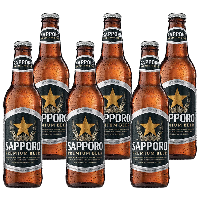 Sapporo Premium Beer 6-Pack