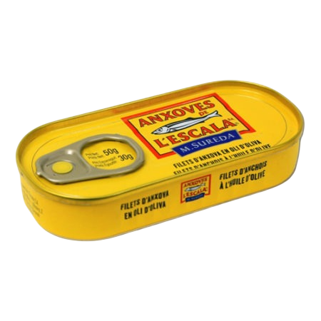 Anxoves Fillet in Olive Oil Tin 50/30gr