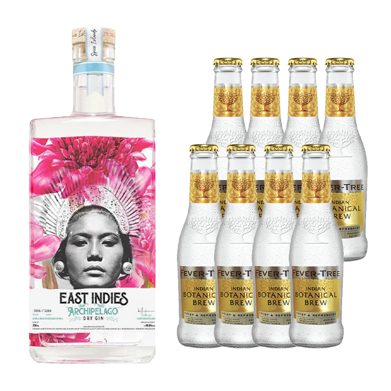 East Indies Archipelago Dry Gin + Mixer Fever Tree