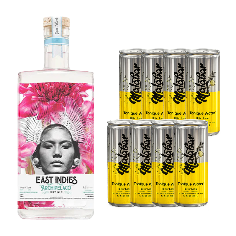 East Indies Archipelago Dry Gin + Mixer Malabar