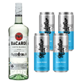 Bacardi Carta Blanca + Mixer Malabar Soda Water