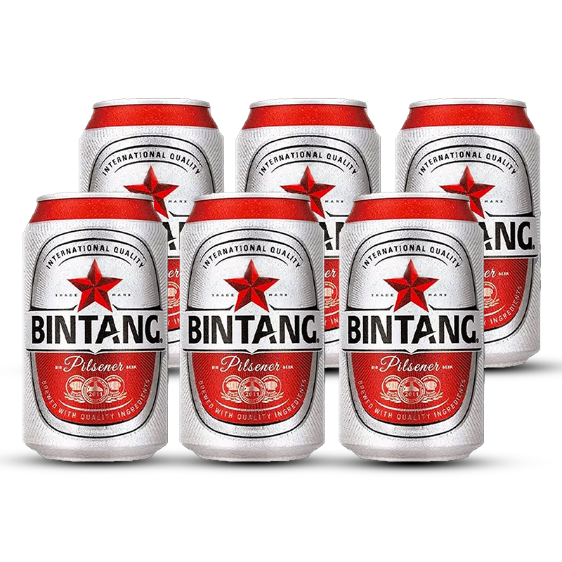 Bintang Beer 320ml 6-Pack