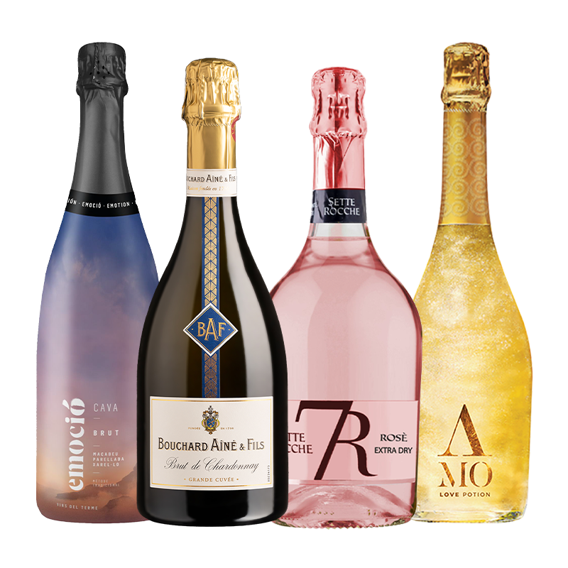 4-Bottle Sparkling Mix Bundle