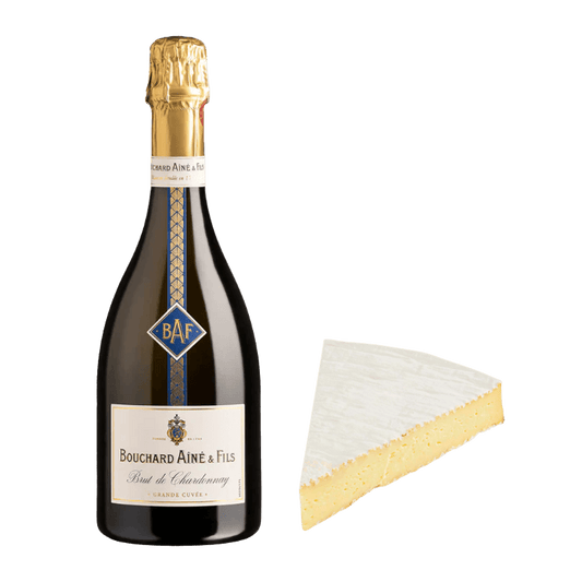 Wine Cheese: Bouchard Cuvee Brut de Chardonnay