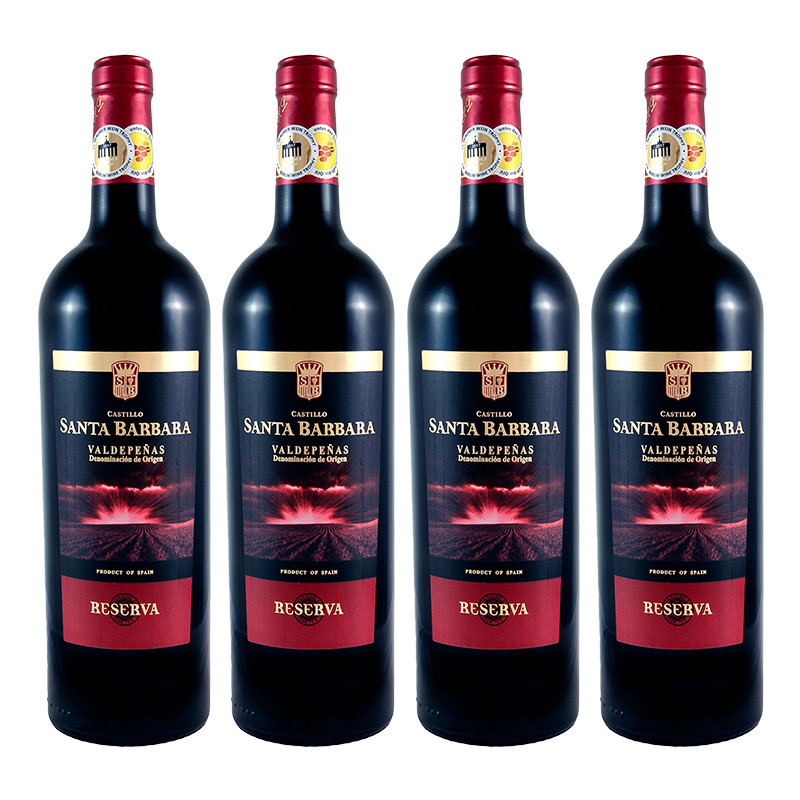 Castillo Santa Barbara - Reserva 4-Pack