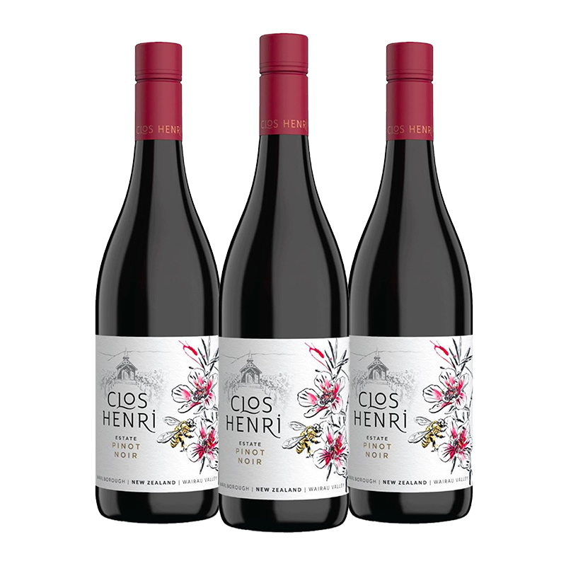 Clos Henri Estate Pinot Noir 3-Pack