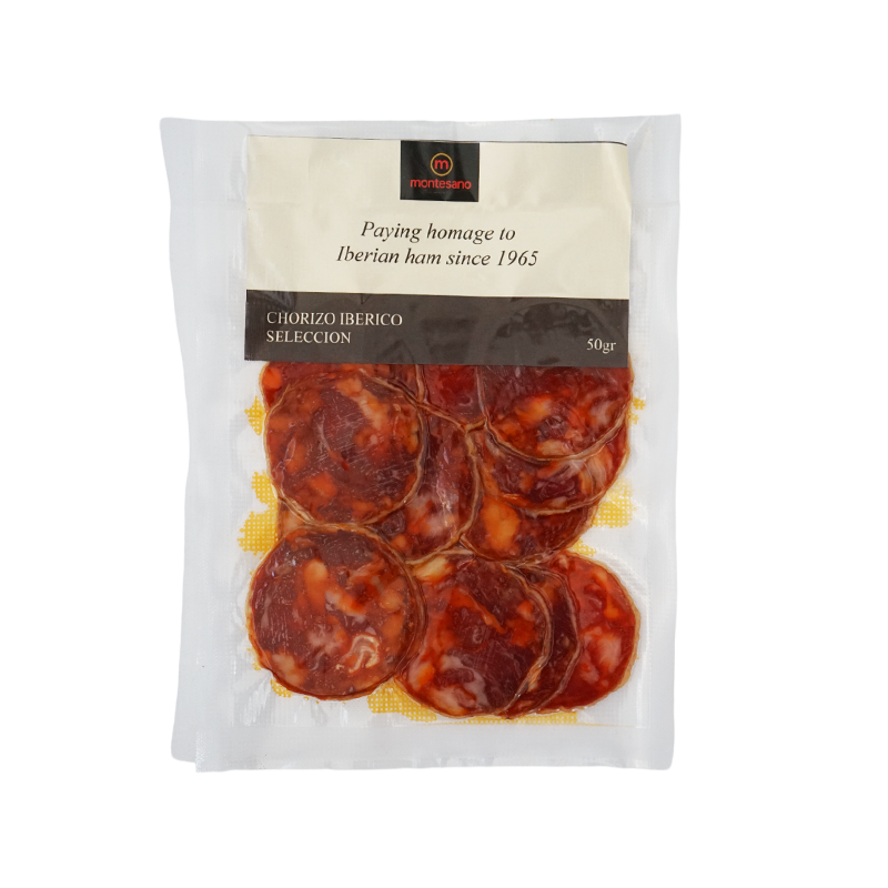 Montesano Chorizo Iberico Seleccion Sliced - 50gr