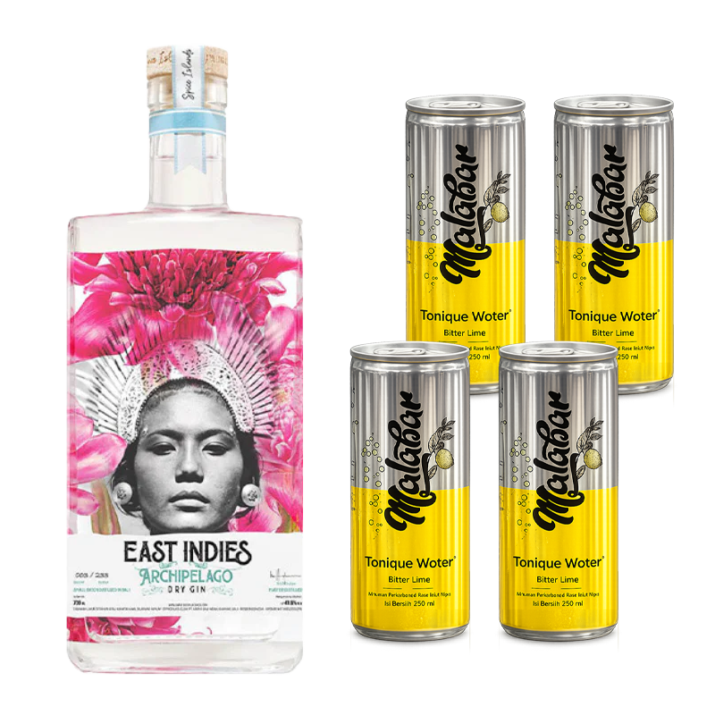 East Indies Archipelago Dry Gin + Mixer Malabar