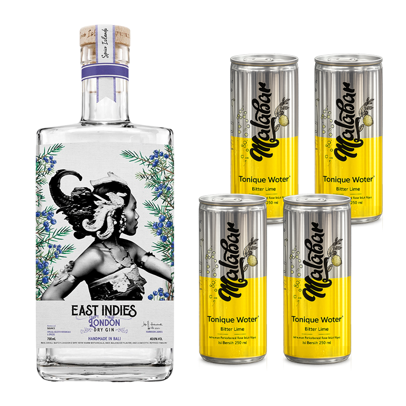 East Indies London Dry Gin + Mixer Malabar