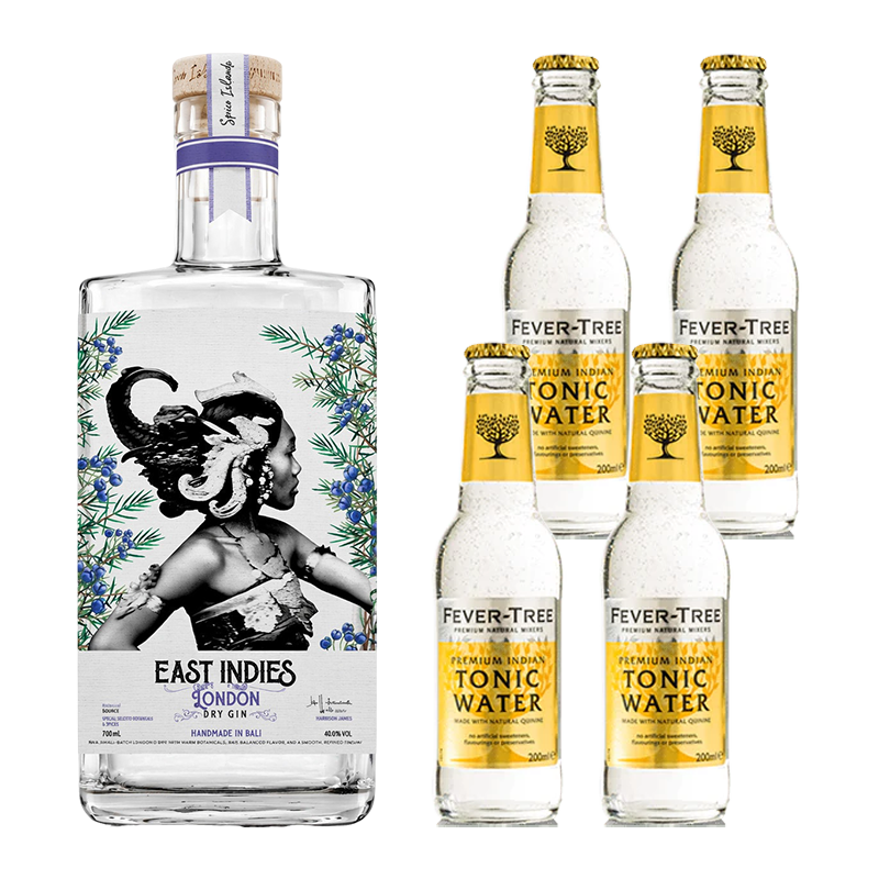 East Indies London Dry Gin + Mixer Fever Tree