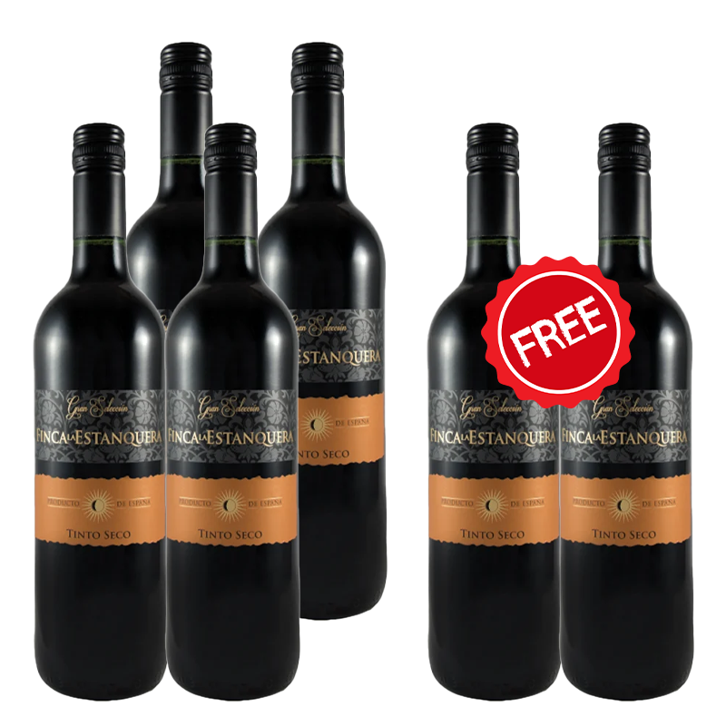 Buy 4 Get 2: Finca La Estanquera - Tempranillo - 750ml