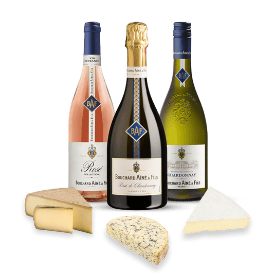 French Wine and Cheese Selection
