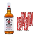 Jim Beam Bourbon Whisky + Micer Cola
