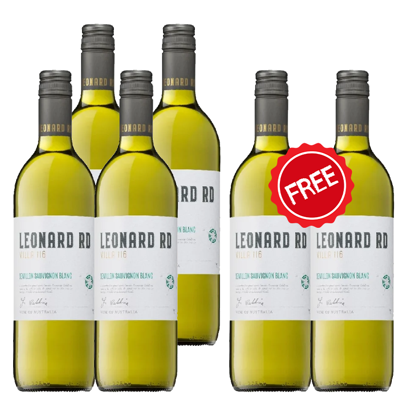Buy 4 Get 2: Leonard Rd - Semillon - Sauvignon Blanc