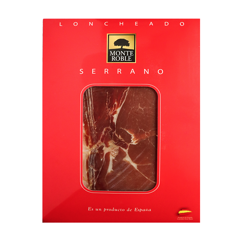 Montesano - Serrano Dry Cured Ham Sliced 100 grams