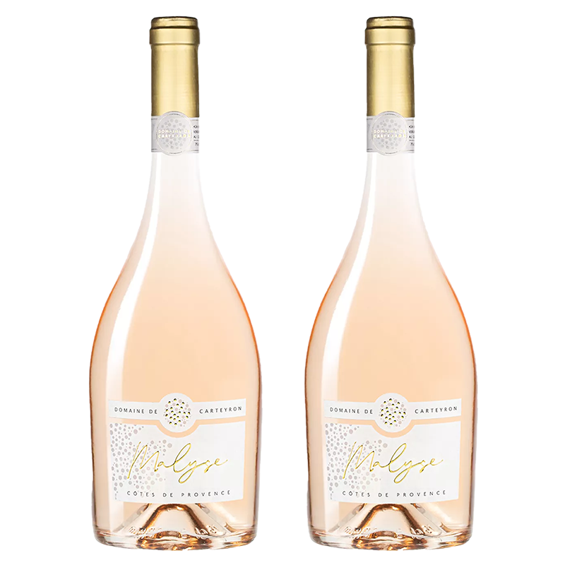 Malyse - PDO Cotes de Provence Rose Wine 1500ml 2-Pack