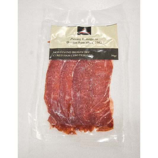 Montesano - Iberian Dry Cured Ham Cebo Deboned - 50 grams