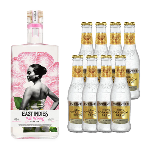 East Indies Bali Pomelo Pink Gin + Mixer Fever Tree