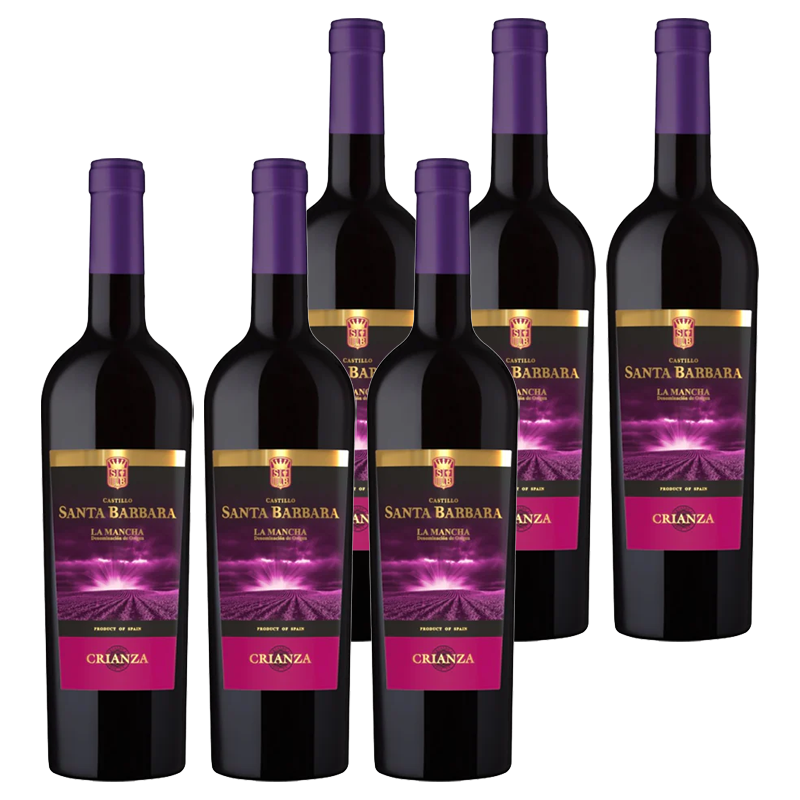 Castillo Santa Barbara Crianza 6-pack