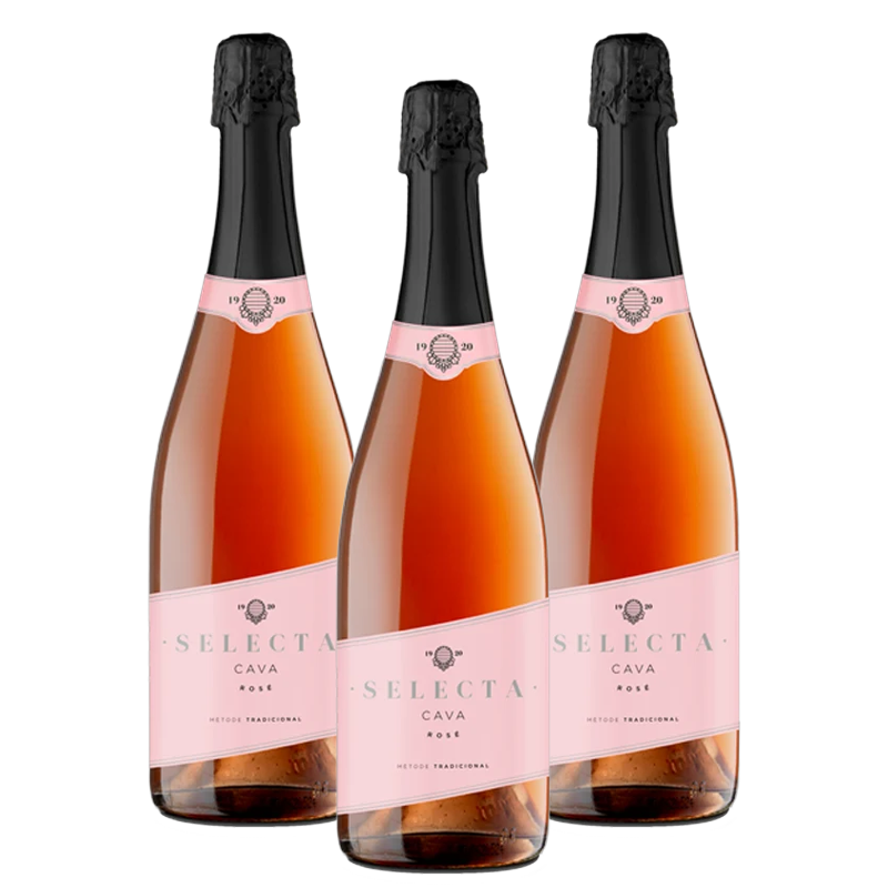 Selecta Cava Rose 3-Pack
