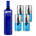 Skyy Vodka + Mixer Malabar Soda Water