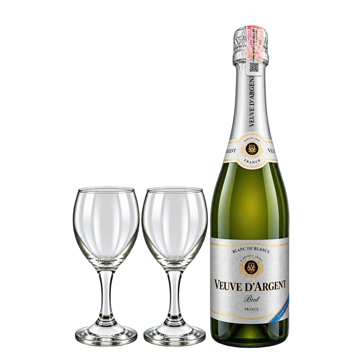 [Wine Set] Veuve D'Argent - Blanc de Blancs