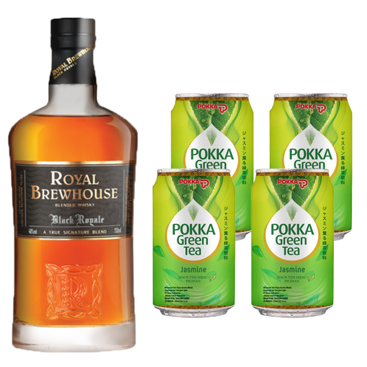 Black Whiskey Royal + 4 Pokka