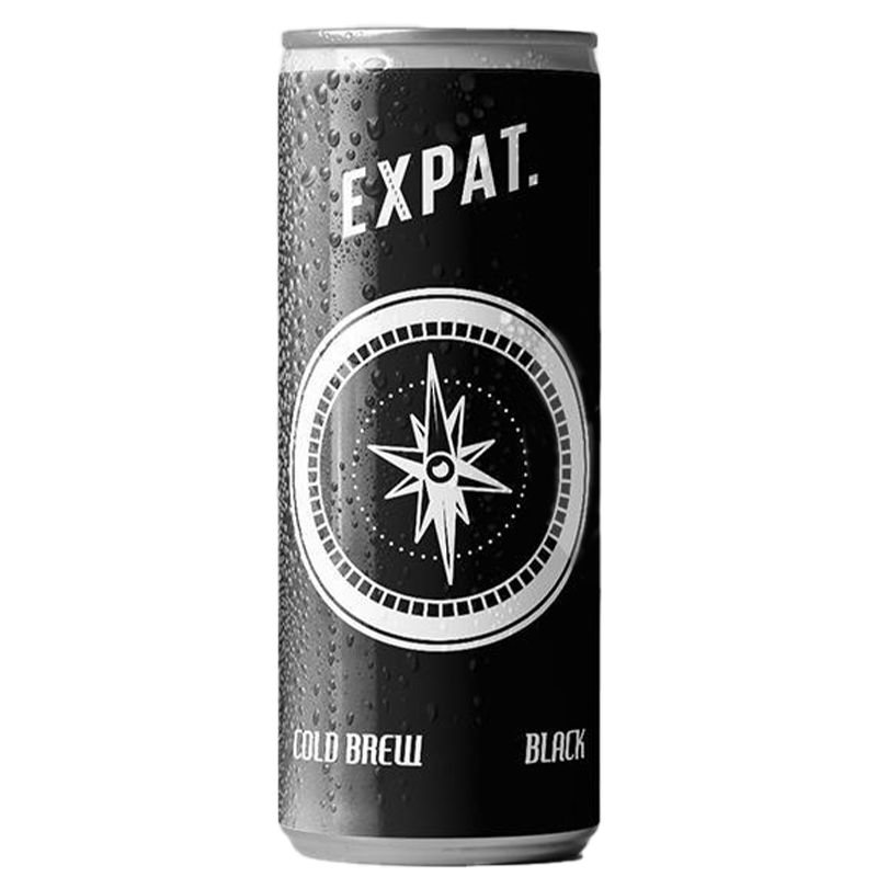 Expat - Cold Brew Black - Can 230ml