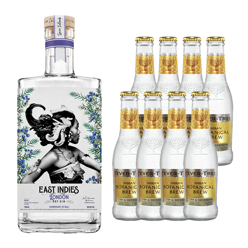 East Indies London Dry Gin + Mixer Fever Tree