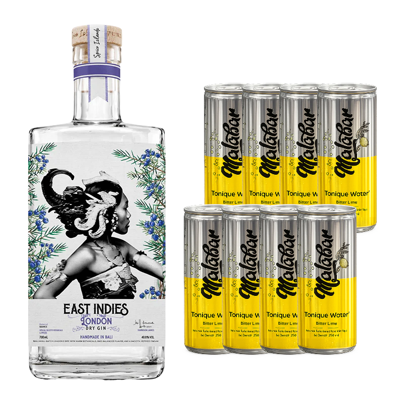 East Indies London Dry Gin + Mixer Malabar