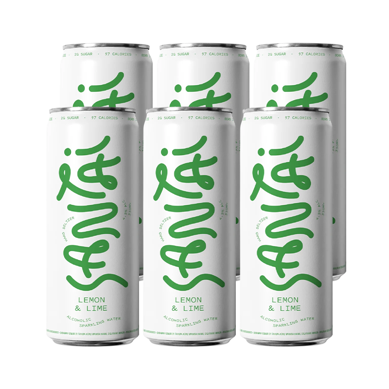Santai - Lemon Lime 6-Pack