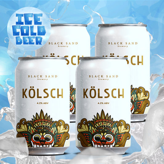 Black Sand Brewery - Kolsch - 4 Can