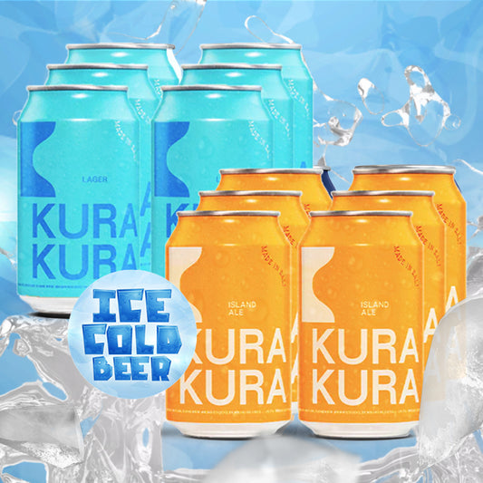 Kura Kura : 6 can Ale + 6 can Lager