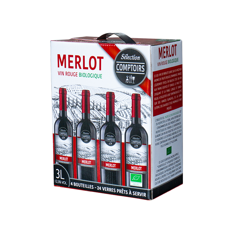 Selection Comptoirs Merlot Box - 3 liters AMER