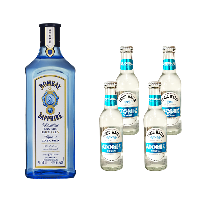 After Eight: Bombay Sapphire Gin + 4 Mixer