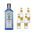 After Eight: Bombay Sapphire Gin + 4 Mixer BOMBAY