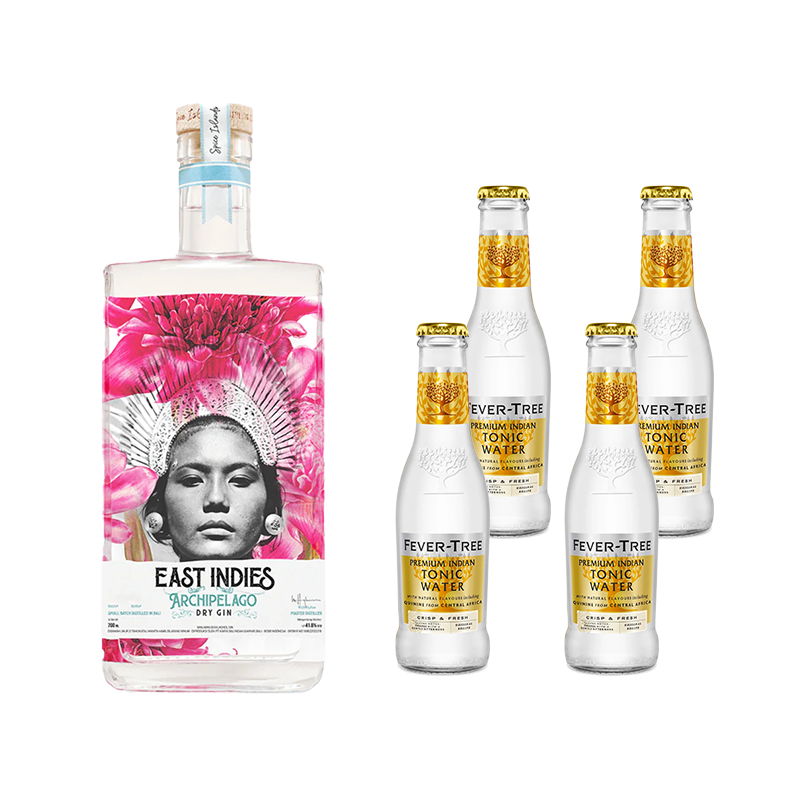 East Indies Archipelago Dry Gin + Mixer Fever Tree