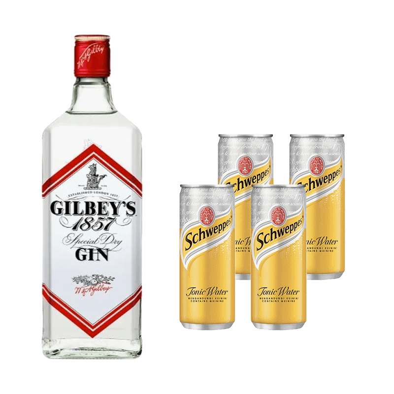 Gilbeys Gin and Tonic Water
